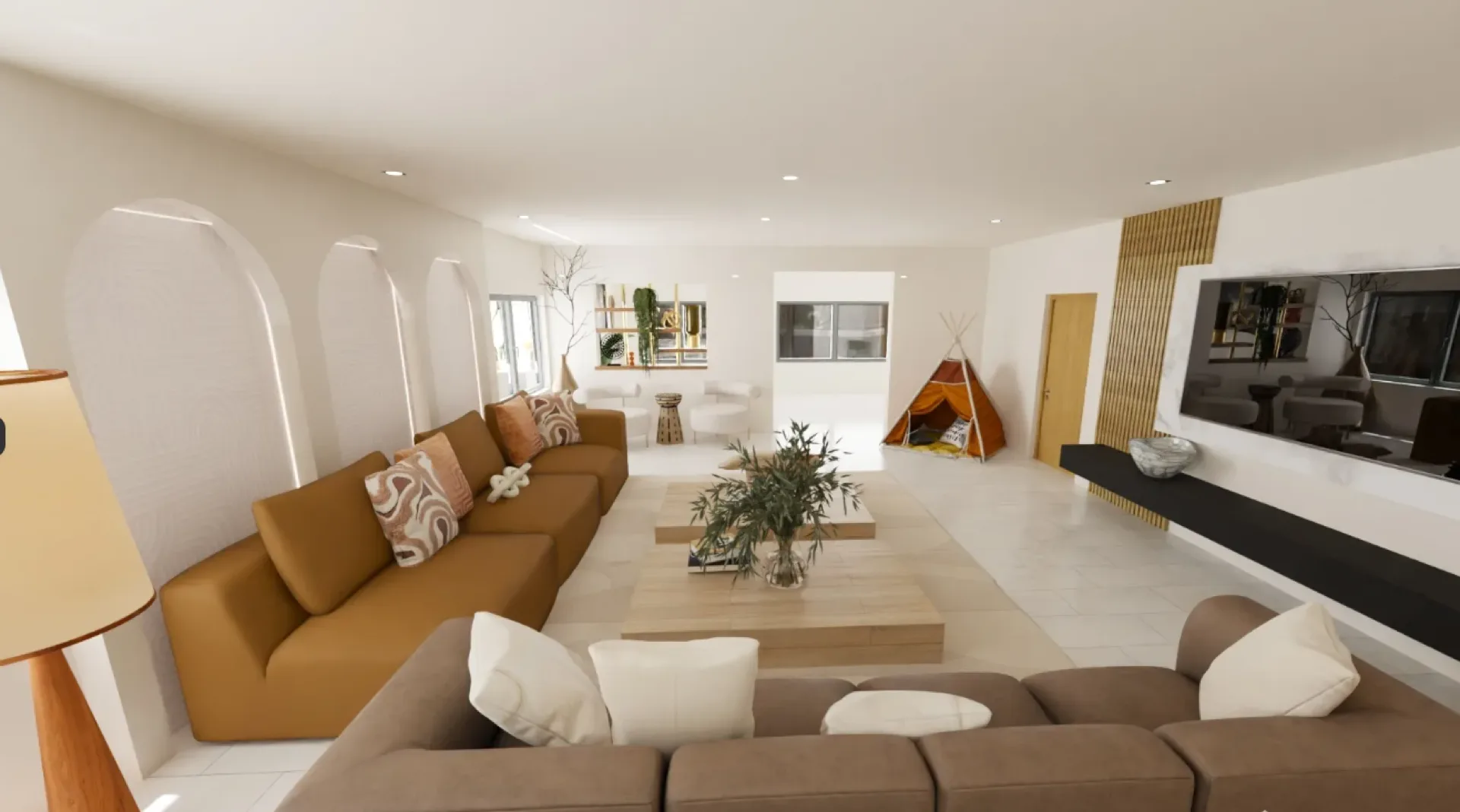 Projet COUL — Design intérieur à Abidjan